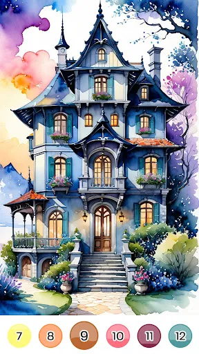 Gameplay screenshot 4 from Color Up - Color By Number - Board game